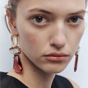 ZARA Resin Earrings